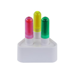 Wax Highlighter Set in Stand [3 Piece]